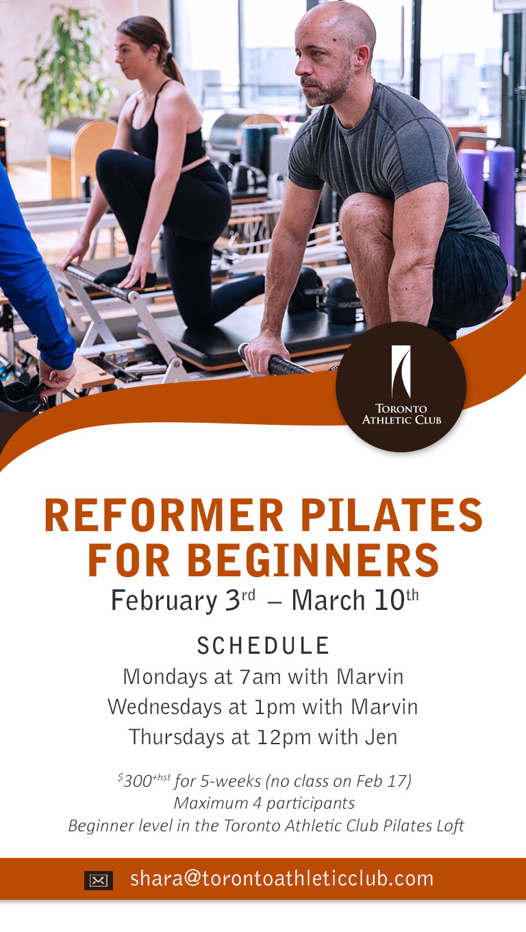 Beginner Reformer Pilates Series - February 3-March 10